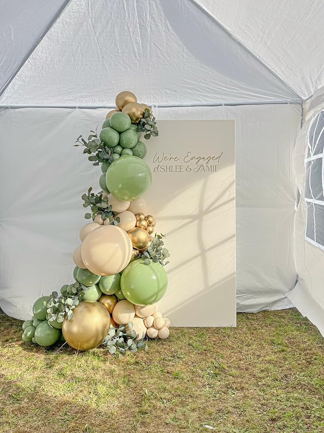 Sage Green Balloons Arch Kit - Image 8
