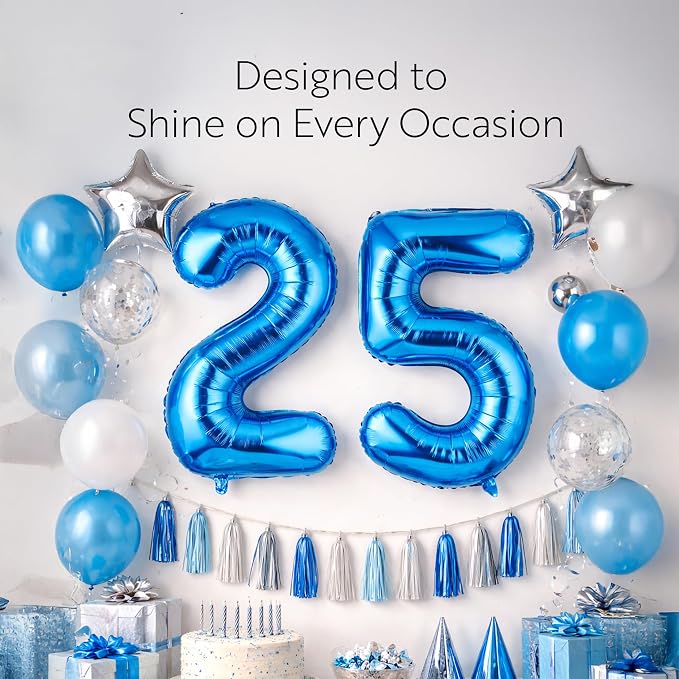 Restaurantware-Balloonify 16 Inch Number Balloon, 1 Digital Party Balloon - Image 7