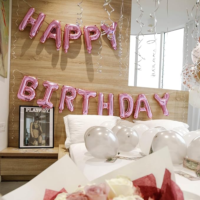 52 Pieces 16 Inches A-Z Letter Balloons – 2 Sets of Alphabet Mylar Balloon - Image 7