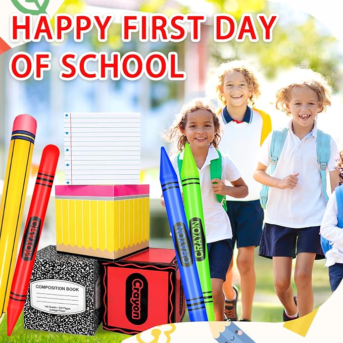 Denylo pro 8 Pcs Back to School Balloon Box Decoration - Image 7