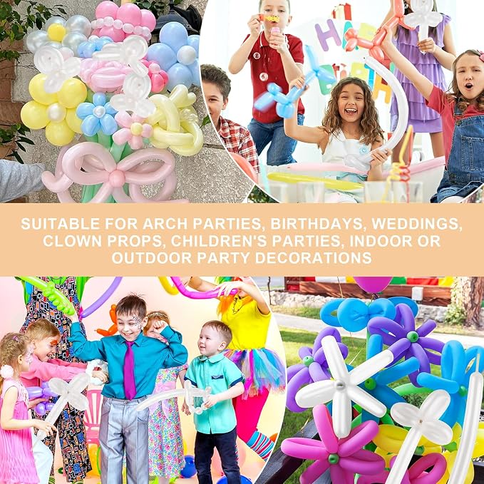 Clear 260 Balloons 100 PCS - Image 7