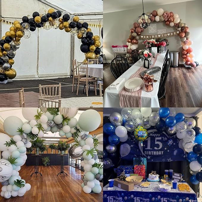 Balloon Arch Kit, 10Ft Width & 9Ft Height Adjustable | Balloon Arch Stand - Image 6