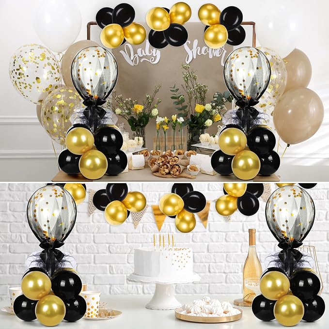 BBTO 4 Set Table Centerpieces Balloons Stand Kit Table Stand Holder - Image 7