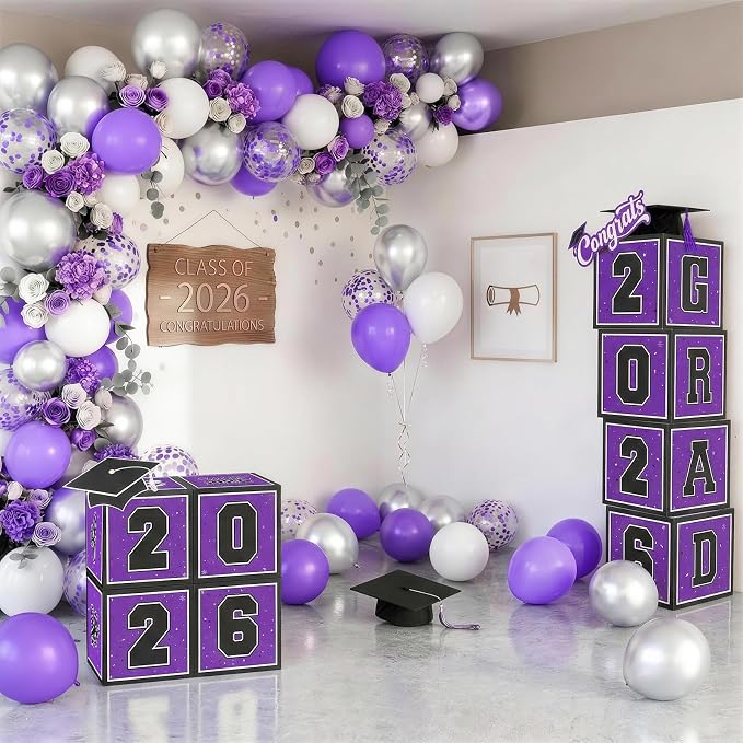 Purple Graduation Decorations 2026 - Image 9