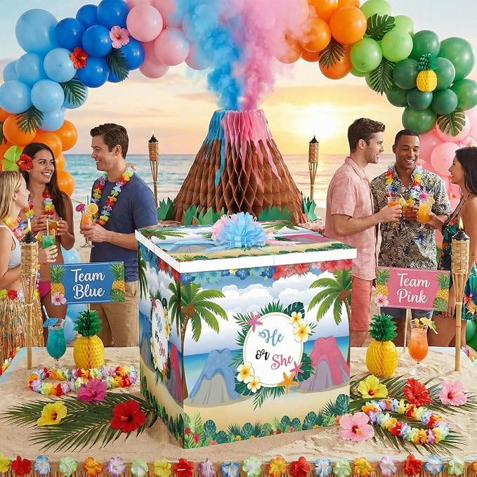 AmazingSpark 28in Giant Gender Reveal Gift Box - Image 6