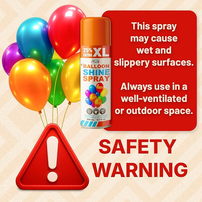 Balloon Shine Spray, High Gloss Finish - Image 8