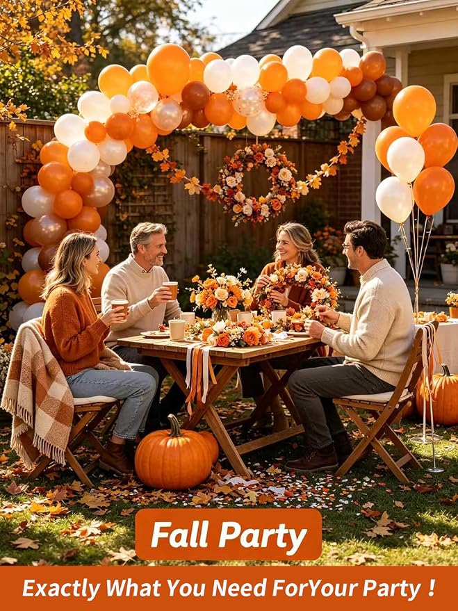Orange Balloons 12 Inch 60 Pcs Orange Latex Balloons - Image 9