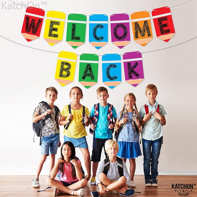 KatchOn Pre-Strung Welcome Back Banner - Image 8