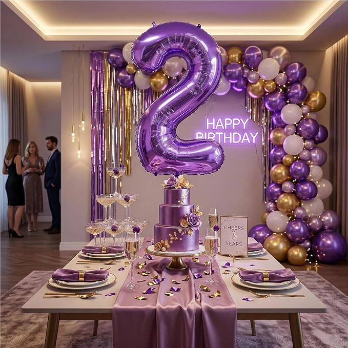 Number Balloons for Birthday Decorations - Image 7