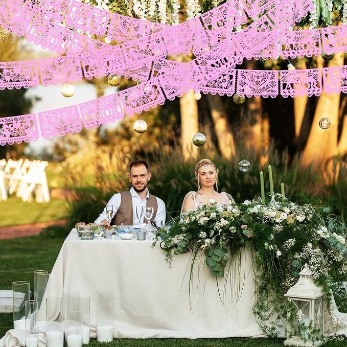 TaoBary 6 Pcs Papel Picado Mexican Wedding Cielito Lindo Party Decor 118 Feet - Image 7