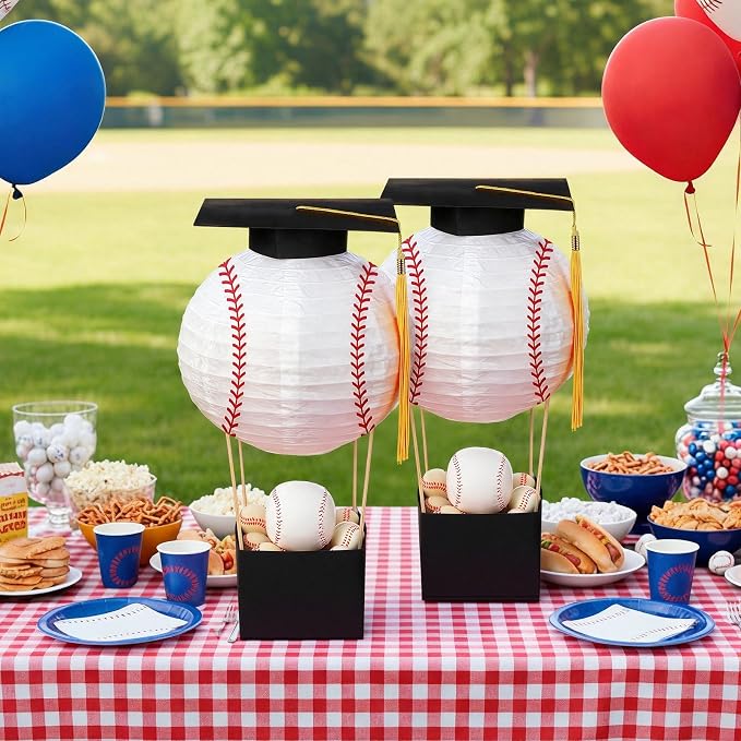 Silipull 6 Sets Baseball Senior Night Graduation Decorations 2026 Baseball Hot - Image 6