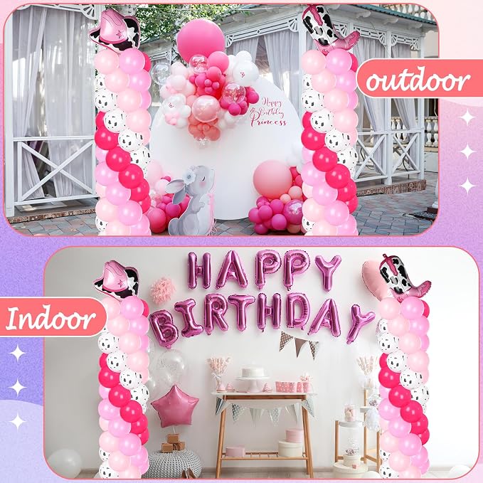 Gejoy 2 Sets Cowgirl Balloon Column Kit - Image 6