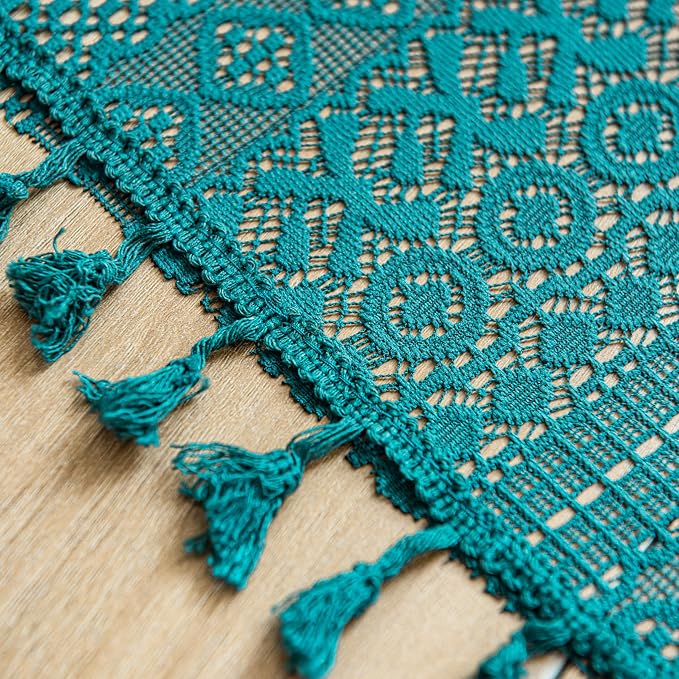 Sutuo Home Boho Valance Curtains - Image 8
