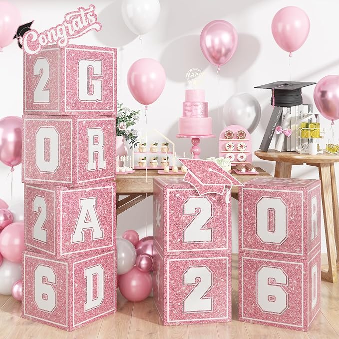 2026 Graduation Decorations, So Proud of You and Class of 2026 Grad Balloon - Image 9