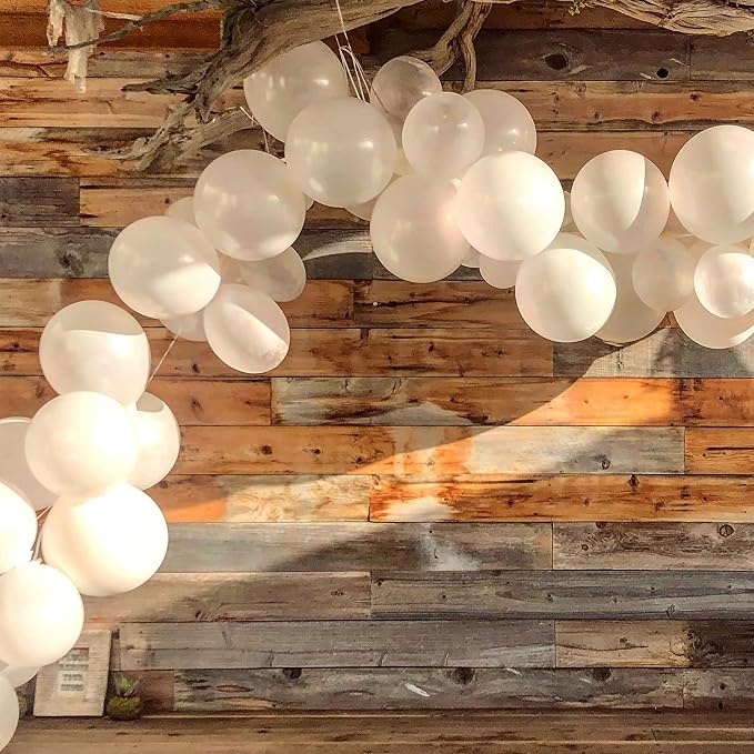 Mr. Pen- White Balloons 12 Inch, 54 Pack | Latex Party Balloons - Image 5