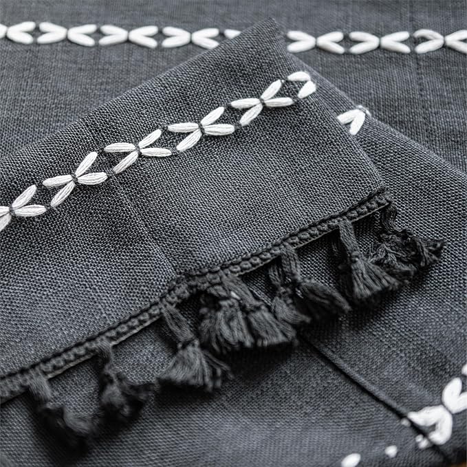 Sutuo Home Boho Valance Curtain Tier 36 inches - Image 7