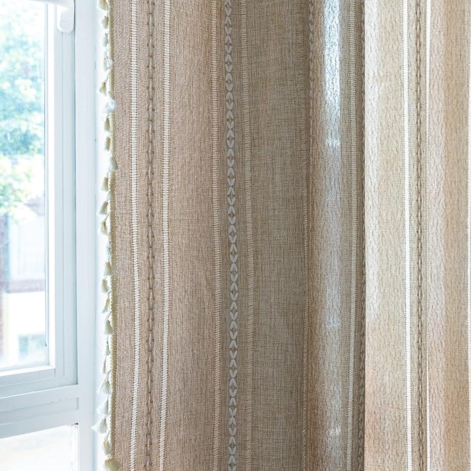 Sutuo Home Boho Curtains Valance 18 inch - Image 9