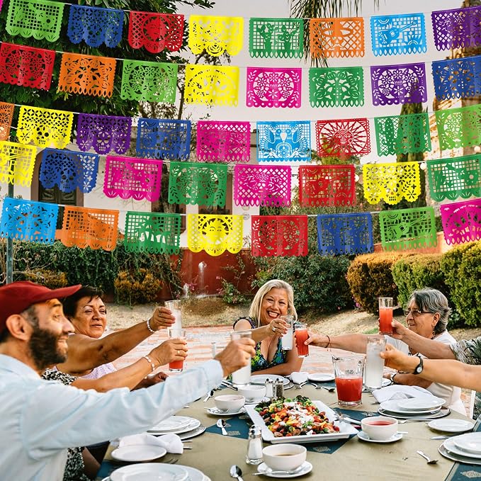 20 Pack Cinco De Mayo Banner, 360 FT Fiesta Banner Mexican Party Decorations - Image 7