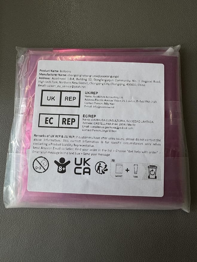 SUWEN 40 Inch Hot Pink Large 20 Number Balloons Big Foil Helium Number Balloons - Image 6