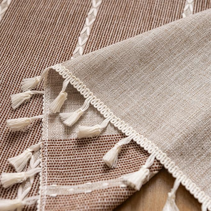Sutuo Home Boho Curtains Valance 18 inch - Image 7