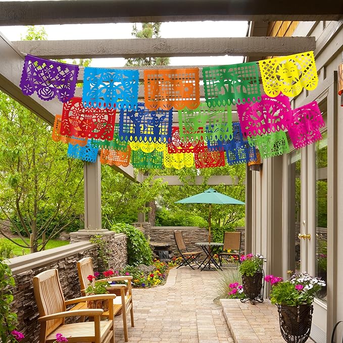 18 FT Cinco De Mayo Party Decorations, 1 Pack Fiesta Banner - Image 7