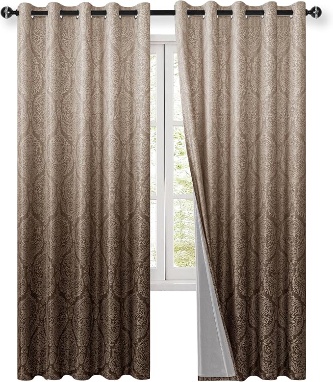 DWCN 100% Blackout Curtains for Bedroom - Image 9