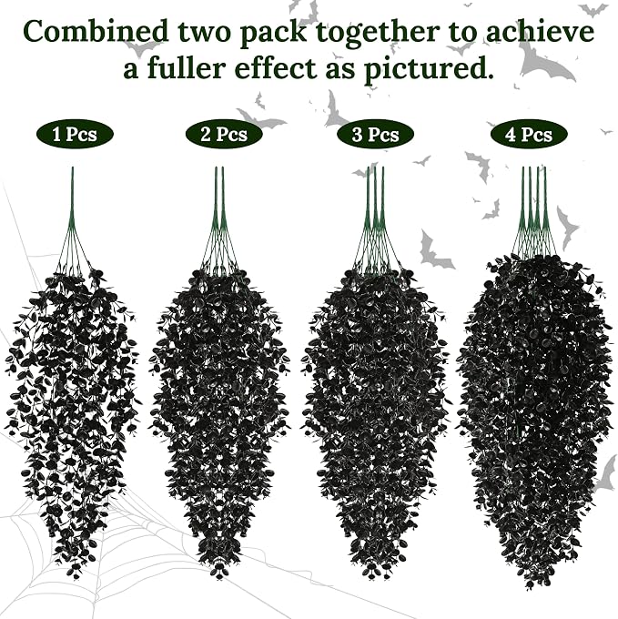 4Pcs Artificial Hanging Plants - Image 9
