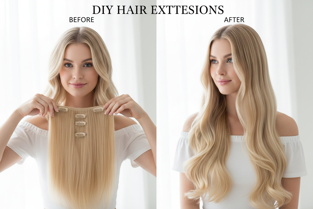 How to Apply Clip-In Hair Extensions at Home: The Easiest Way to Transform Your Hair