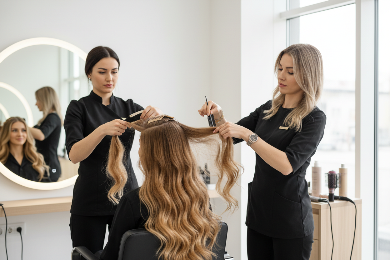 How to Apply Tape-In Hair Extensions at Home: Step-by-Step Guide