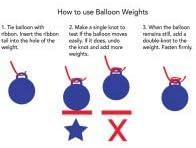 8 Gram White Dove Balloon Weight - Image 3