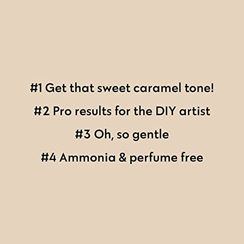 Four Reasons Original Takeaway Color - Toasted Honey – 7.74 Light Copper Brown - Demi-Permanent Hair Color - Ammonia-Free and Fragrance-Free Hair Dye - 100% Vegan & Cruelty Free