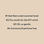 Four Reasons Original Takeaway Color - Toasted Honey – 7.74 Light Copper Brown - Demi-Permanent Hair Color - Ammonia-Free and Fragrance-Free Hair Dye - 100% Vegan & Cruelty Free