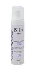 Keratin System Curl Mousse - Volumizing Curl Enhancer for Wavy or Frizz-Free Curls - Sulfate-Free with Argan and Coconut Oil