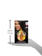 Garnier Hair Color Olia Ammonia-Free Brilliant Color Oil-Rich Permanent Hair Dye, 2.11 Platinum Black, 1 Count (Packaging May Vary) (Pack of 2)