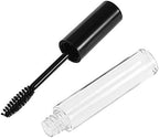 3pcs 10ml Empty Mascara Tube Wand Eyelash Cream Container Bottle with 3 Rubber Inserts 3 Funnels 3 Transfer Pipettes