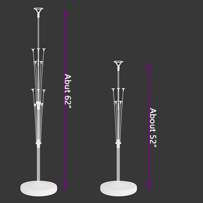 Leesoot 2 Sets Floor Balloon Column Kit Stand - Image 2