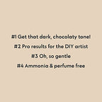 Four Reasons Original Takeaway Color - Chocolate Chip – 4.7 Dark Chocolate Brown - Demi-Permanent Hair Color - Ammonia-Free and Fragrance-Free Hair Dye - 100% Vegan & Cruelty Free