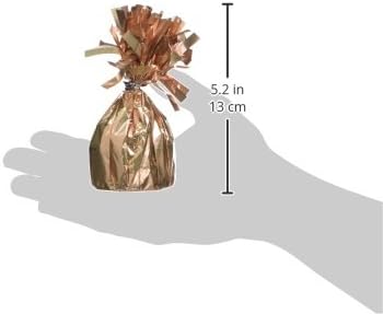 Elegant Rose Gold Foil Balloon Weight 1 Count, Dazzling Decor Essential - Image 6