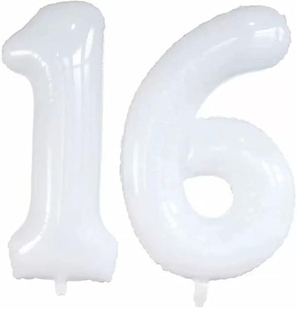 Number 16 Balloons for 16th Birthday Sweet 16 Party Decorations, 42 Inch Jumbo by GOER