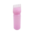 Hair Oil Applicator,Root Comb Applicator Bottle, Hair Dye Bottle 160ML Shampoo Bottle Hair Comb Applicator Bottle Brush Bottle for Hair Dyeing Tool Style 3