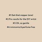 Four Reasons Original Takeaway Color - Carrot Cake – 6.4 Copper Brown - Demi-Permanent Hair Color - Ammonia-Free and Fragrance-Free Hair Dye - 100% Vegan & Cruelty Free