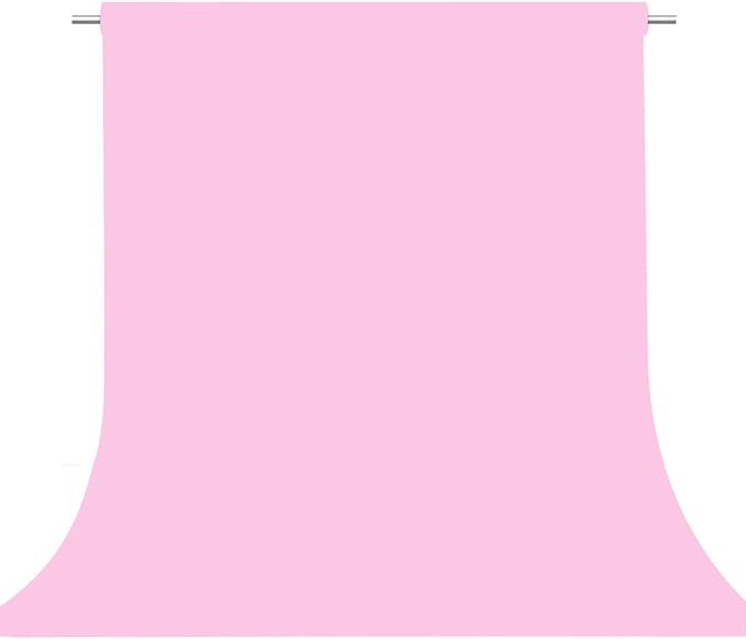 Pink Photography Backdrop for Photoshoot, Fabric 5x7ft | Versatile Studio Photo by TERSUM