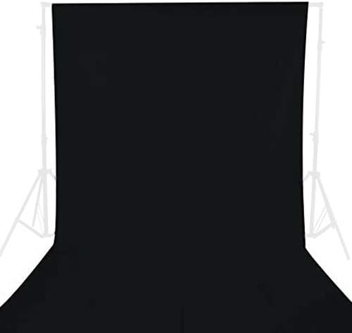 GFCC 10ftx10ft Black Backdrop Background by GFCC