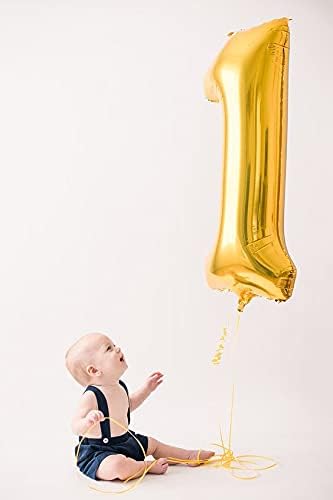 Gold Number 1 Balloon 40 Inch - Image 2