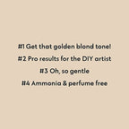 Four Reasons Original Takeaway Color - Goldilocks – 8.3 Warm Golden Blonde - Demi-Permanent Hair Color - Ammonia-Free and Fragrance-Free Hair Dye - 100% Vegan & Cruelty Free