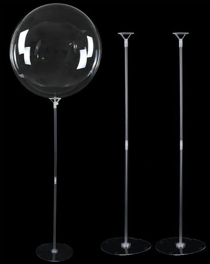 8 Set Balloon Stand Kit Balloon Table Desktop Stand Sticks Centerpieces Holder - Image 3