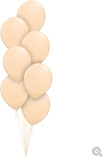 Qualatex 11" Blush Latex Balloons - Image 3
