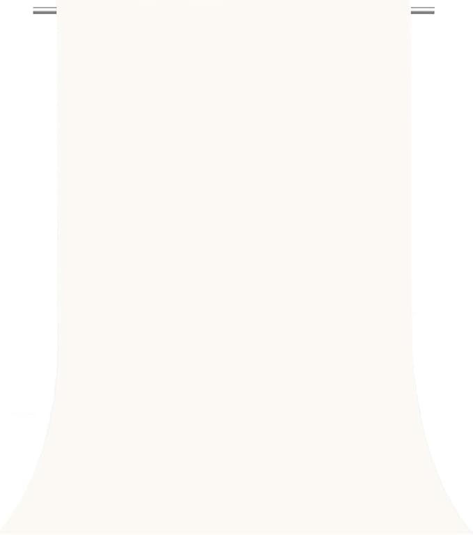 Ivory Photography Backdrop for Photoshoot, Fabric 3x5ft | Versatile Studio by TERSUM