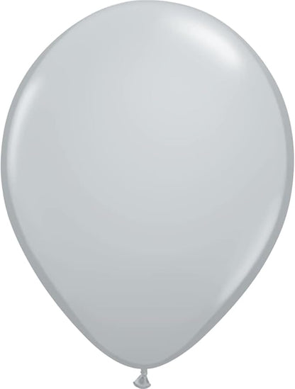 Qualatex 11" Gray Latex Balloons by Pioneer Balloon Company by QualatexBalloons