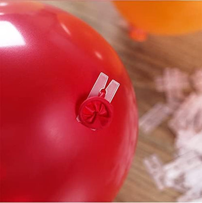 200pcs Plastic Balloon Clips Ties - Image 3